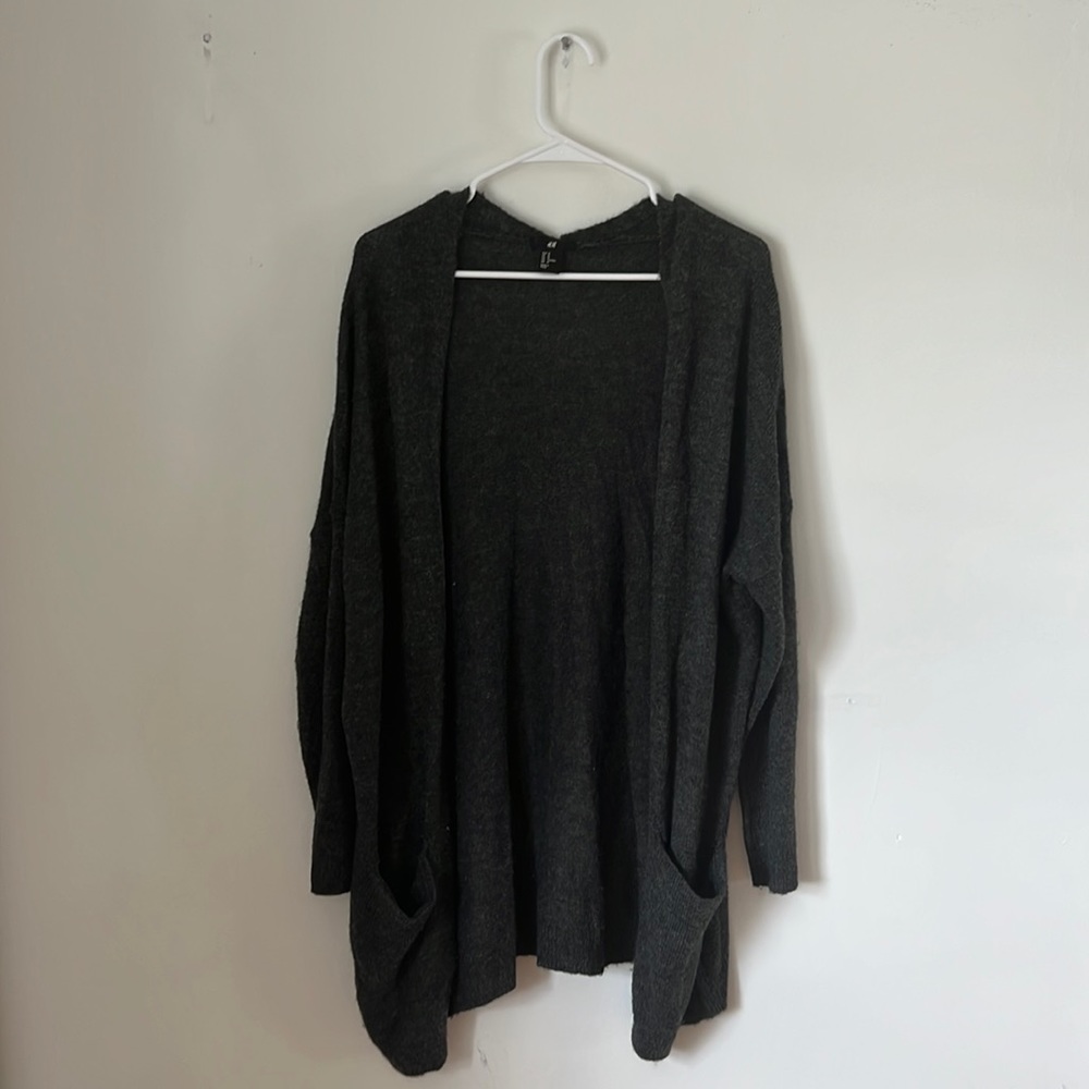 H&M Grey Lightweight Cardigan